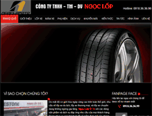 Tablet Screenshot of ngoclopoto.com